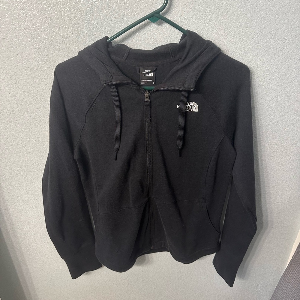 The North Face Classic Black Zip-Up Hoodie